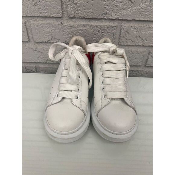 Alexander McQueen White Sneakers Size 34